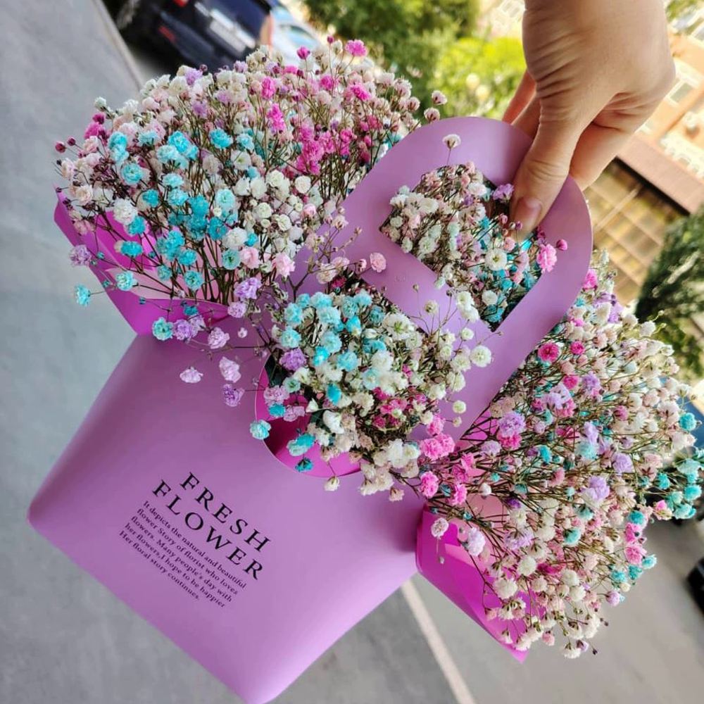 Композиция из 7 веток гипсофилы MIX