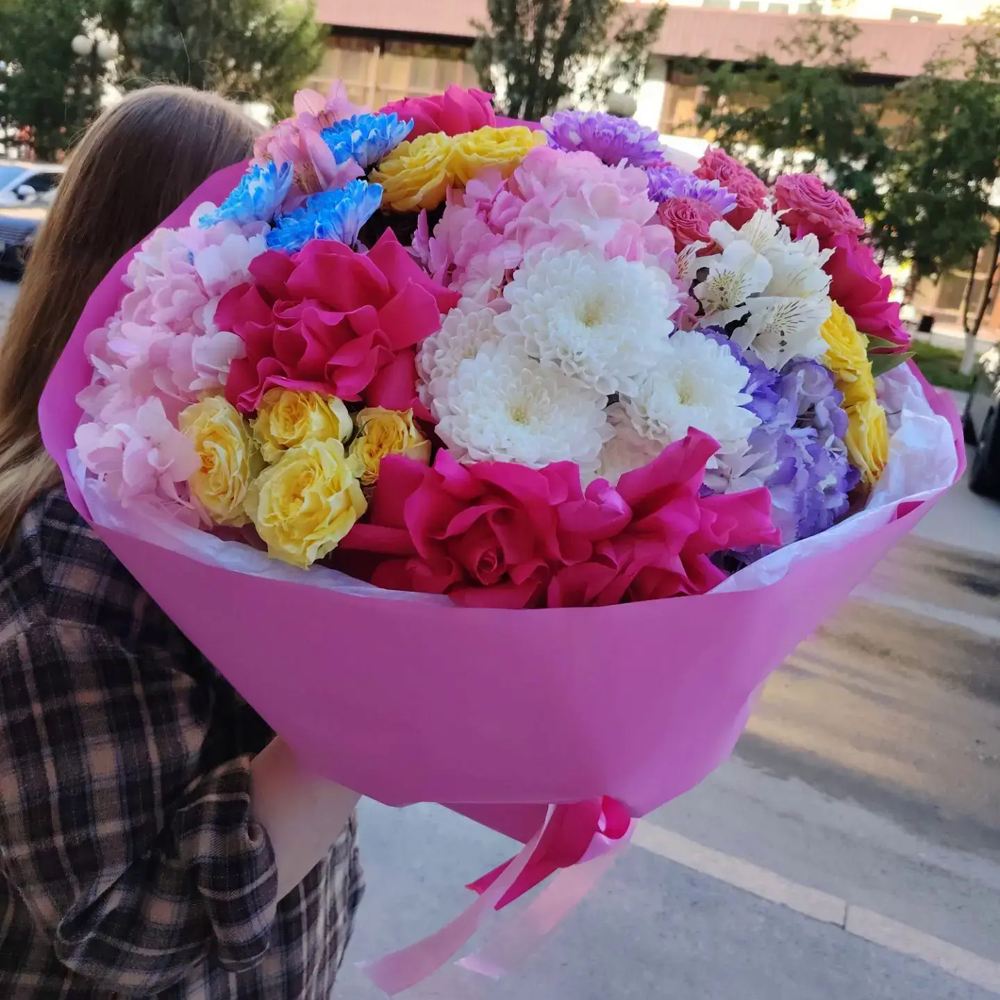 Дофаминовый букет размер М